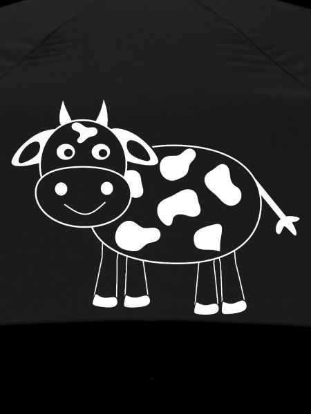 Cow White Gift Farmer