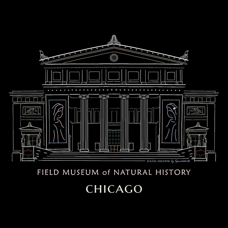 Chicago, Musée d’histoire naturelle du dessin à la main