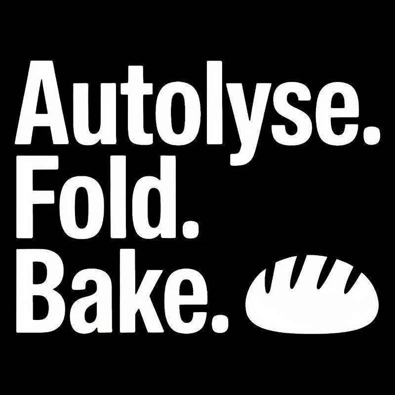 Autolyse Fold Backe Bread Kunst