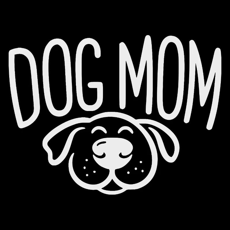 Dog Mom - Hundemama Design mit schlafendem Hund