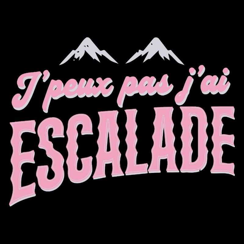 Escalade Rose Retro J'peux pas