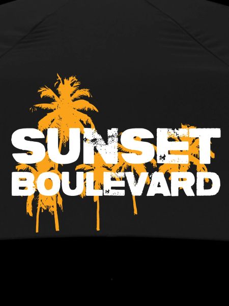 Sunset Boulevard Palm Silhouette