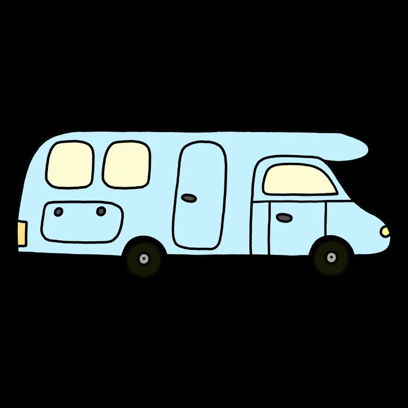 Camper light blue