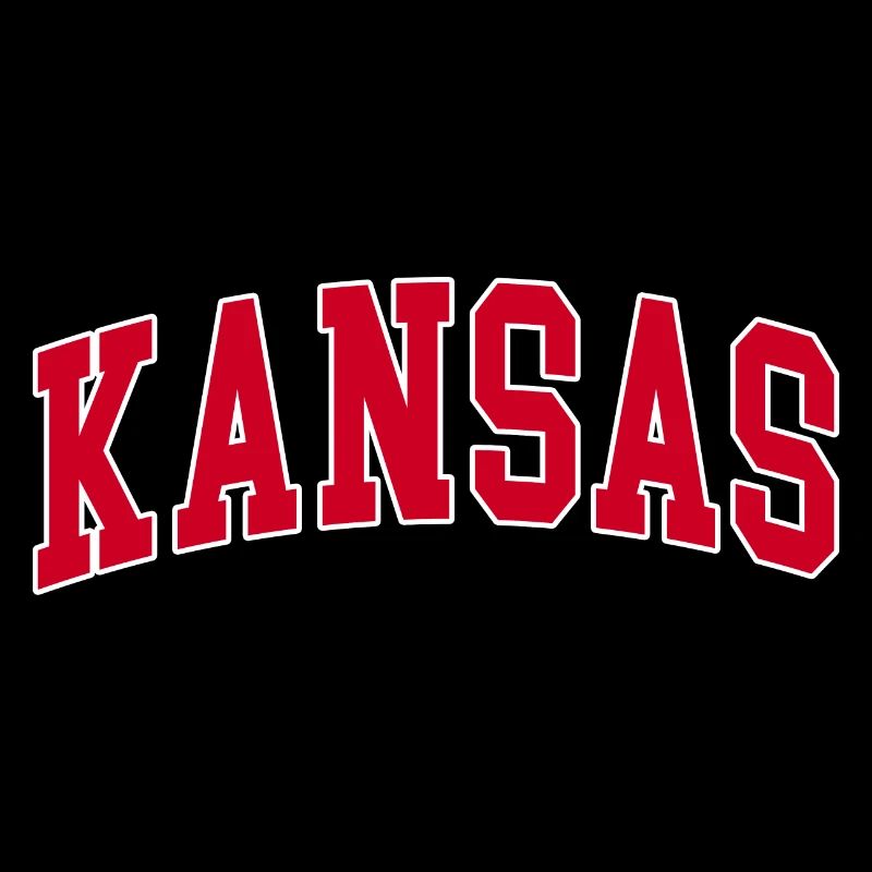 Kansas red white