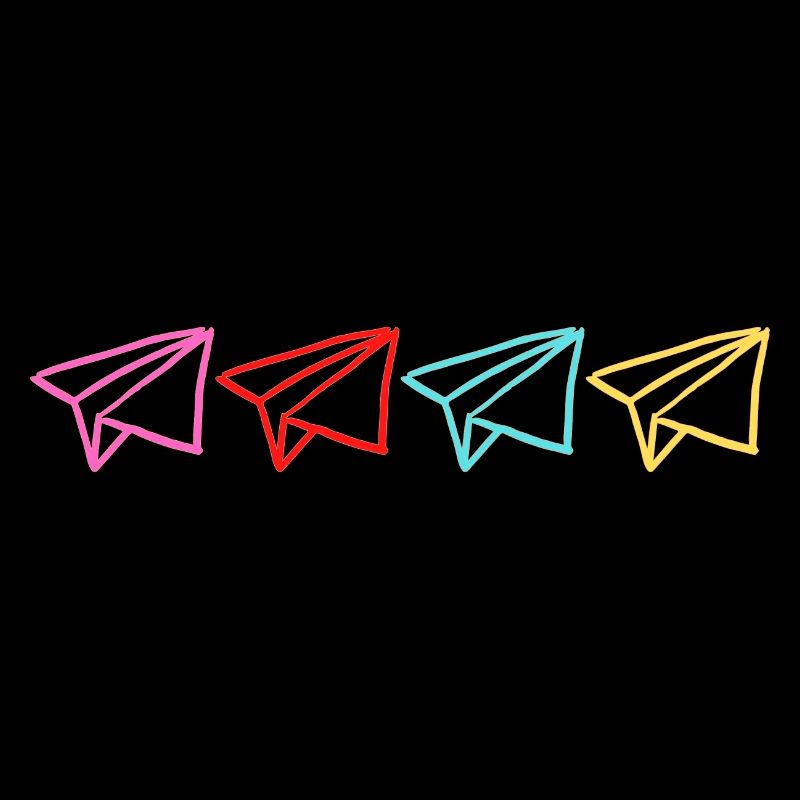 Origami multicouleur