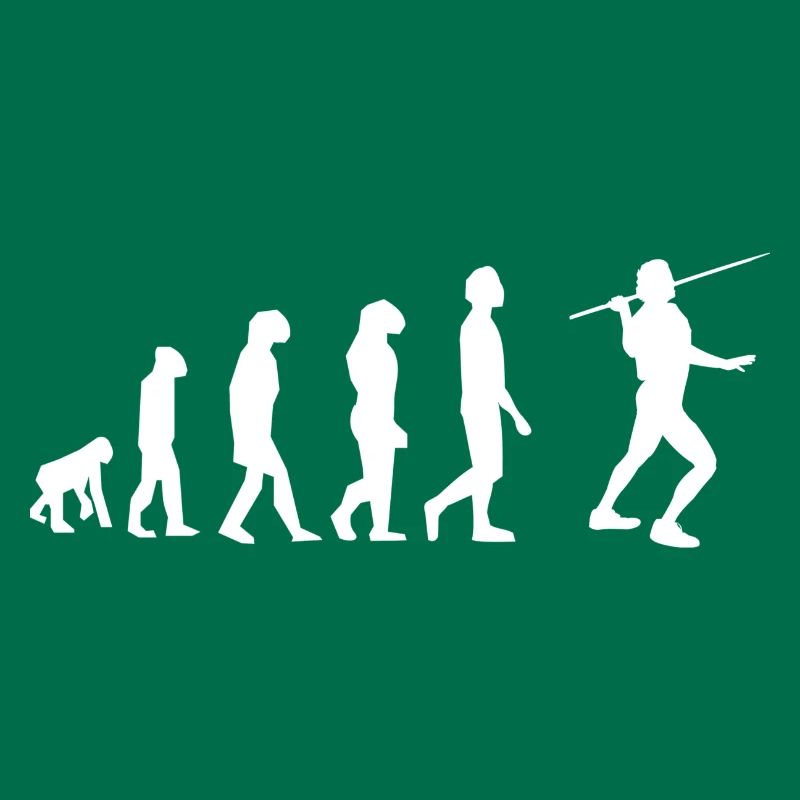 Speerwurf-Evolution