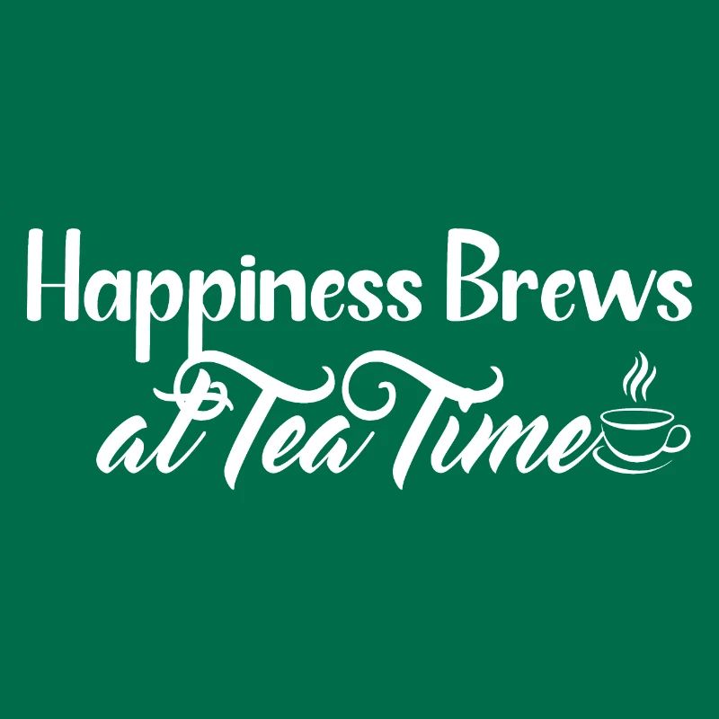 Tea Time Design for Darks Tchirts
