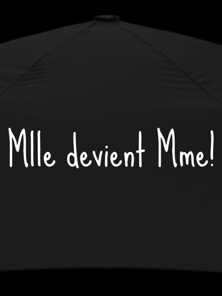 Mlle devient mme