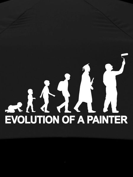 Development from child to painter