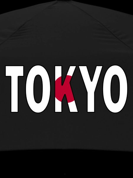 Tokyo in national colours