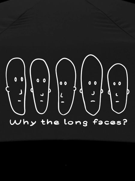 Why the long faces?