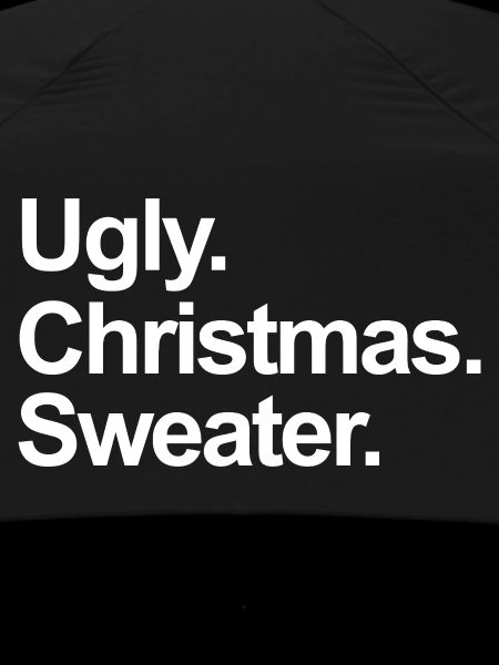 hässlicher Weihnachtspullover