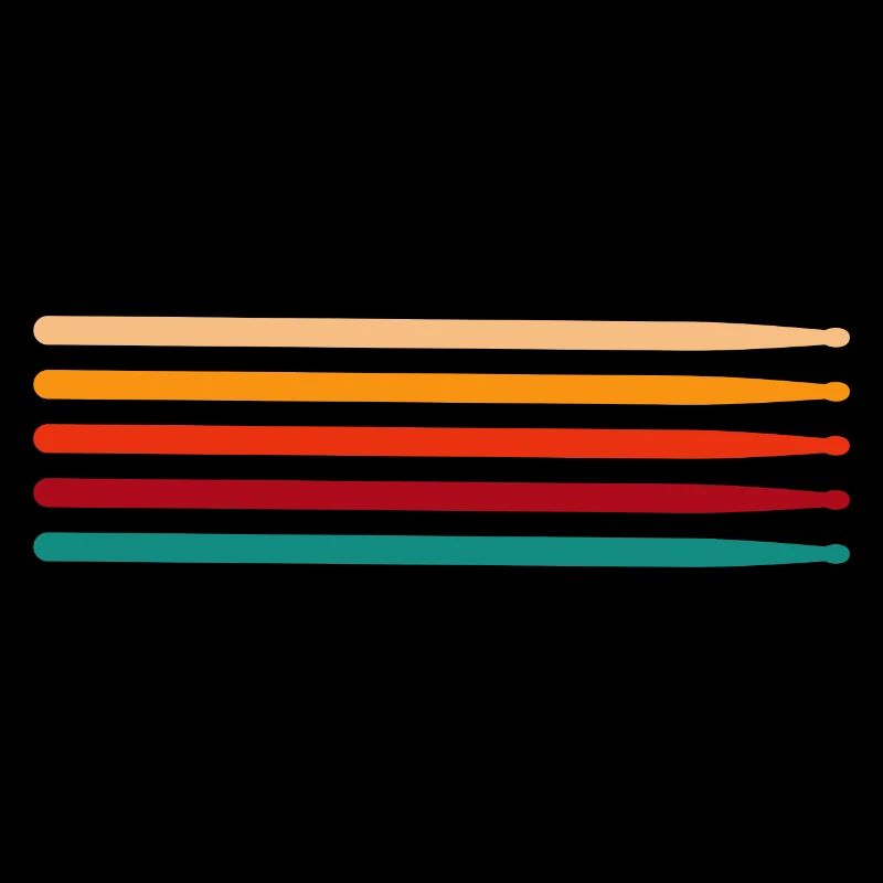 Chopsticks for retro drummers vintage drums
