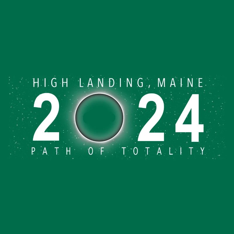 Solar Eclipse High Landing Maine April 8 2024