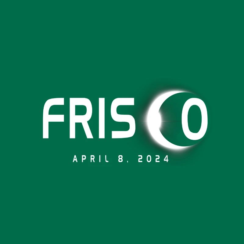 Frisco Texas Eclipse Souvenir 8 avril 2024