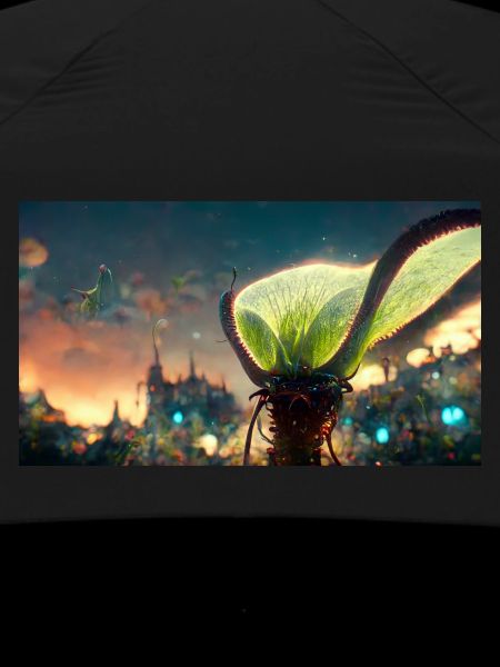 Futuristic Venus flytrap