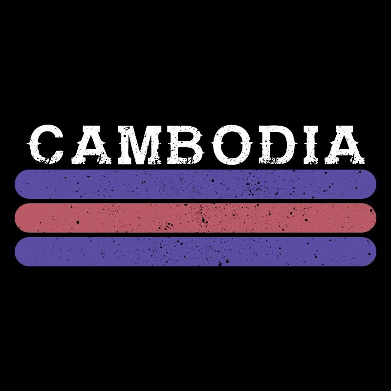 Cambodge Drapeau Asie Tradition Vacances