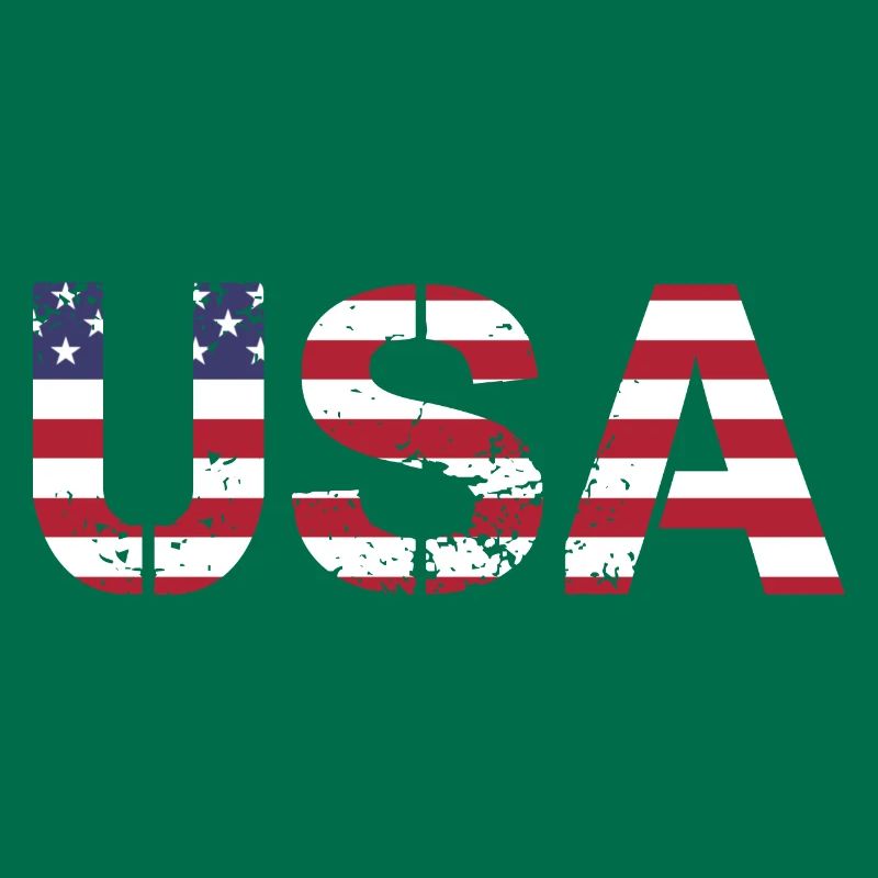 ÉQUIPE États-Unis en drapeau américain Couleurs Drapeau
