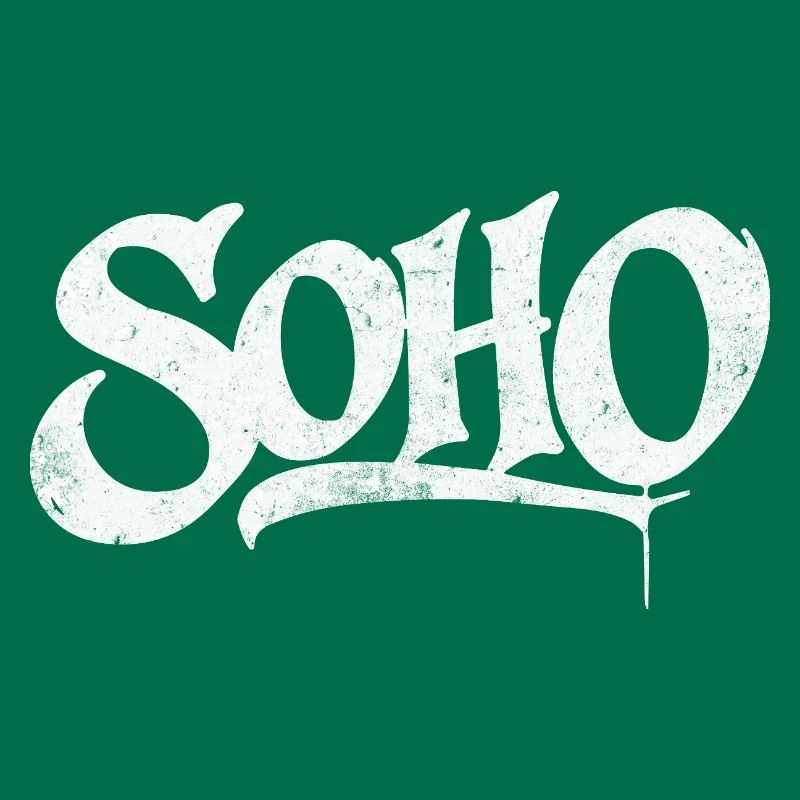 Conception de t-shirts graffiti Soho