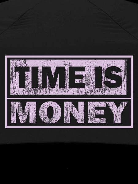 Time is money Neon panel