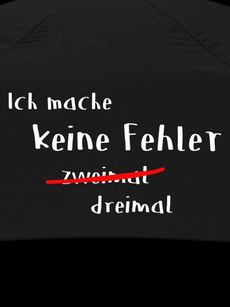 Keine Fehler 2 mal
