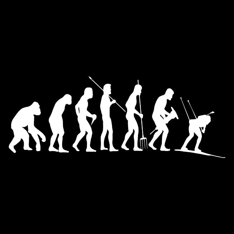 Skiing Skiers Skiers Evolution Ski Skiing