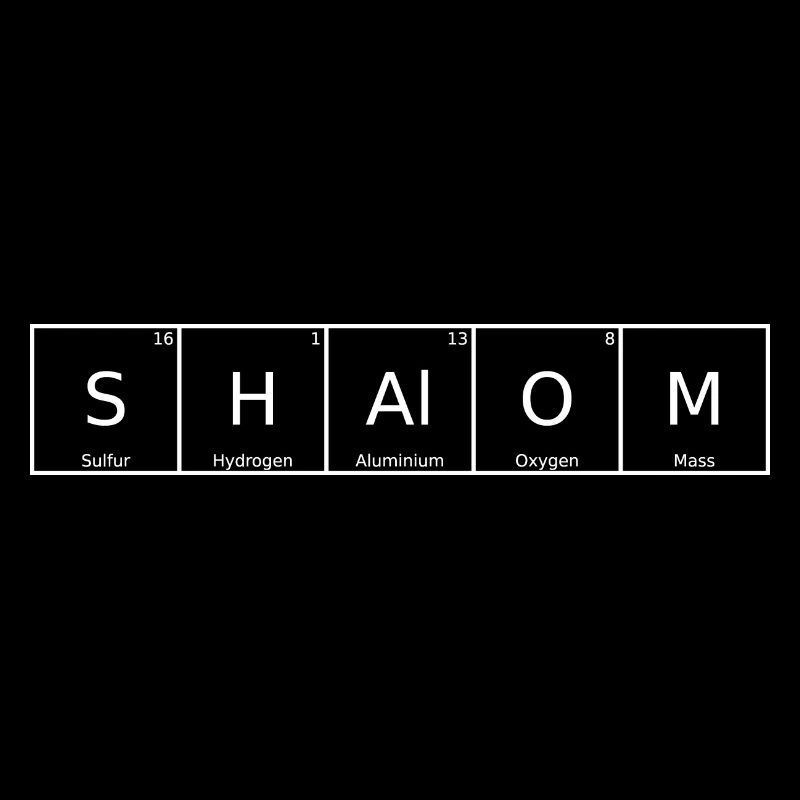 Shalom Name First Name Chemistry Periodic Table Elements