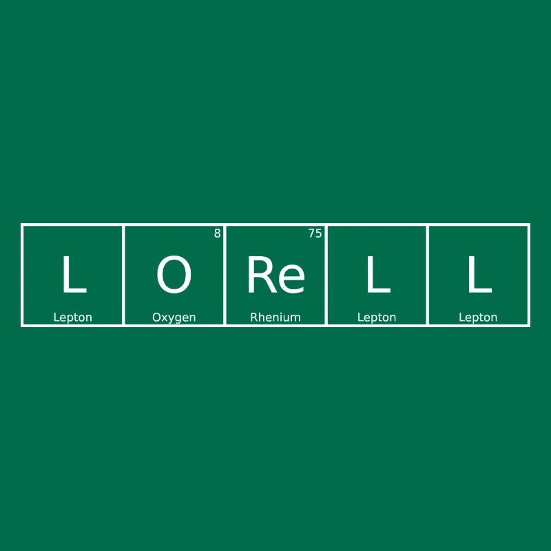 Lorell Name First Name Chemistry Periodic Table Elements