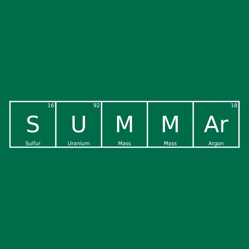 Summar Name First Name Chemistry Periodic Table Elements