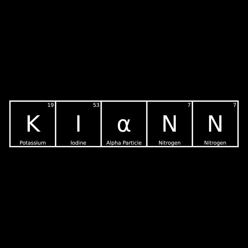 Kiann Surname First Name Chemistry Periodic Table Elements