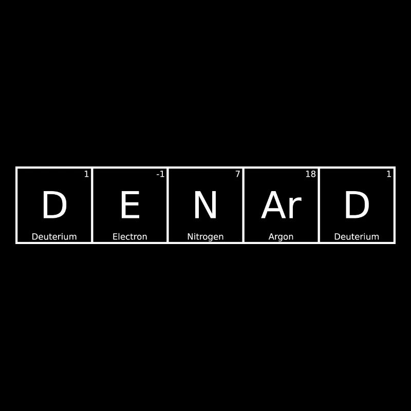Denard Nom Prénom Chimie Tableau périodique Eléments