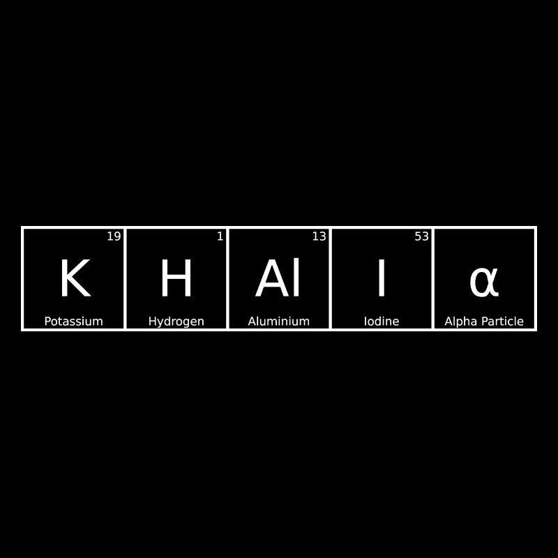 Khalia Nom Prénom Chimie Tableau périodique Éléments