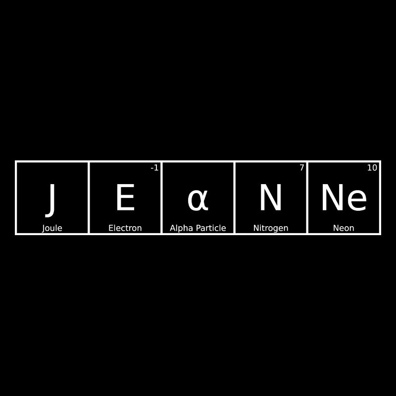 Jeanne Surname First name Chemistry Periodic Table Elements