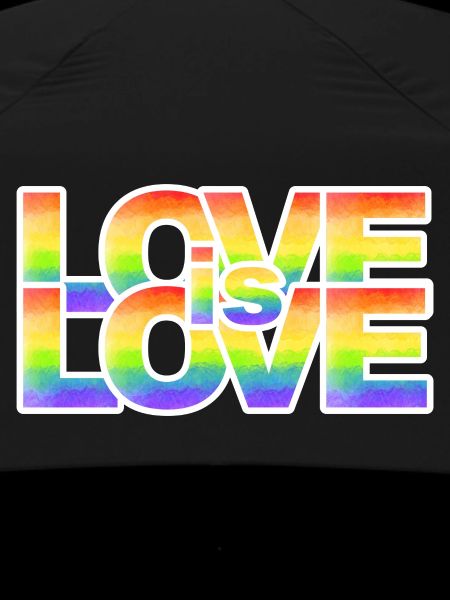 Rainbow Love Lettering
