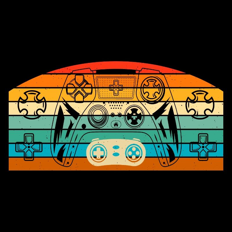 Vintage Retro Gaming Controller