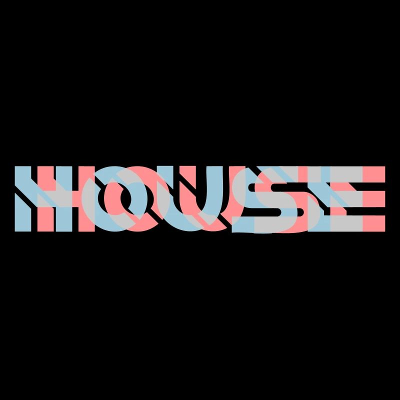 Logo de l’effet 3D de la maison