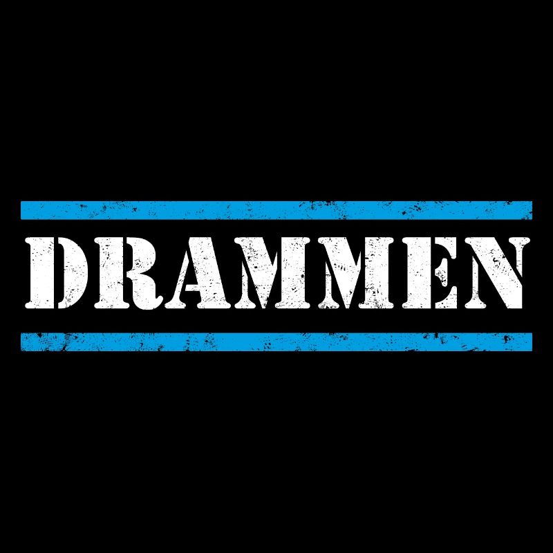 Drammen lettering