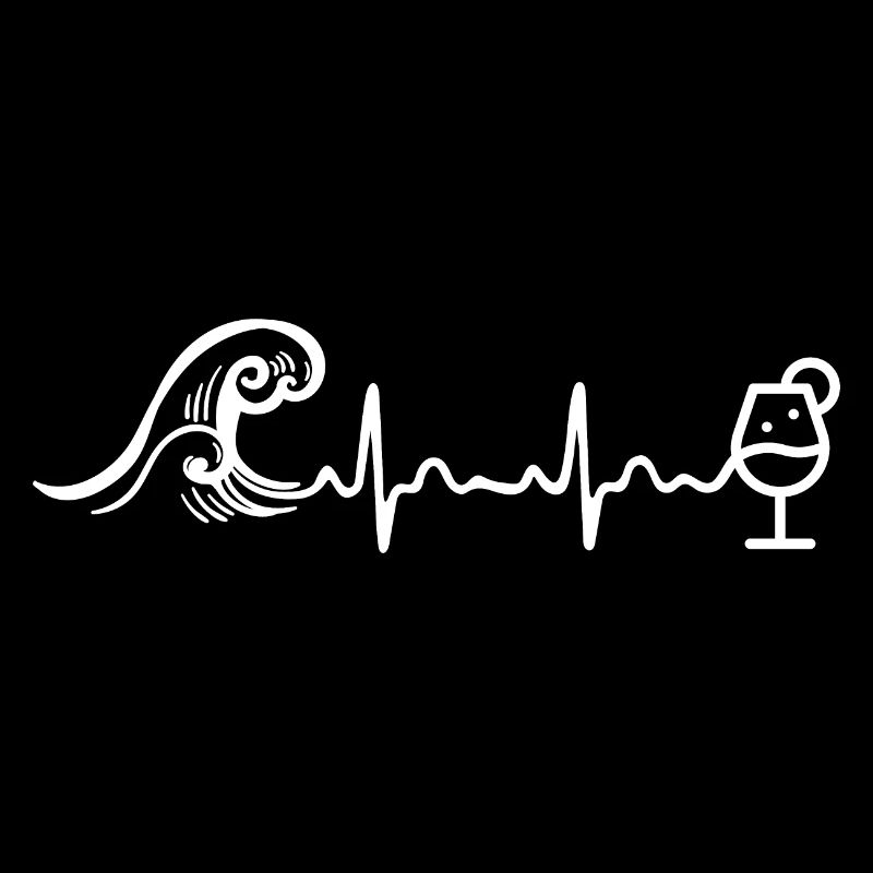Vagues Splash Heartbeat