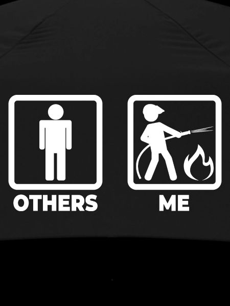 Fire Brigade Stick Figure