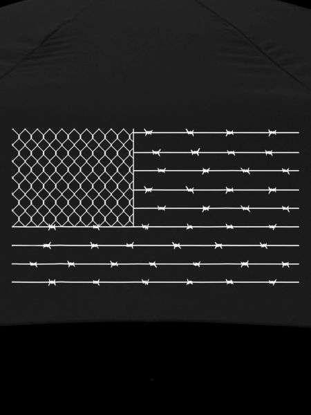 Minimalistisches Stacheldrahtmuster