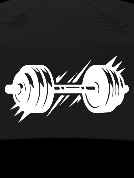 Barbell Symbol Dumbbells