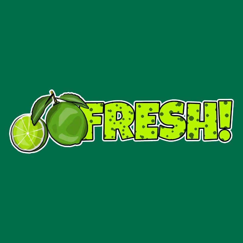 Frischer Comic-Stil Bubble Graffiti Schriftzug