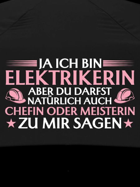 Elekterikerin Chefin oder Meisterin - Handwerkerin