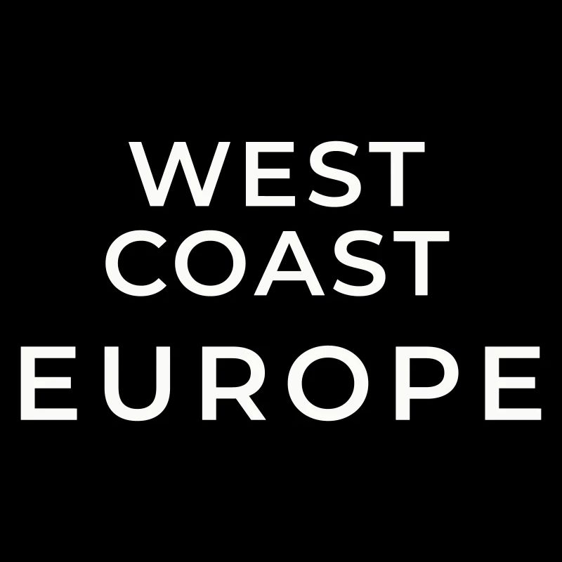 Typografie Westküste Europa