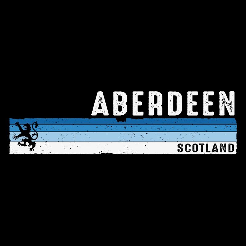 Aberdeen Scotland Scottish Pride Iconic Souvenir
