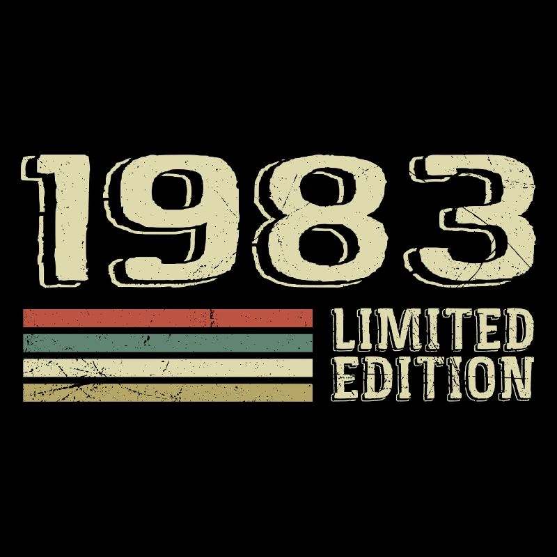 Nées en 1983 anniversaire 1983 Vintage 1983