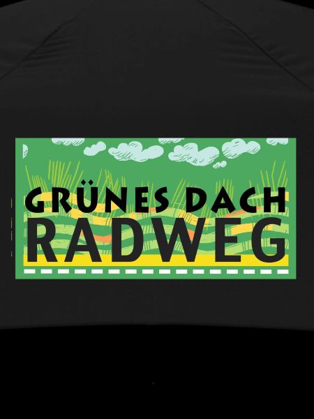 Grünes Dach Radweg