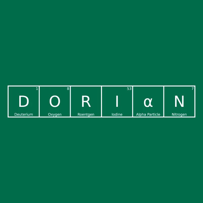 Dorian Name First Name Chemistry Periodic Table Elements