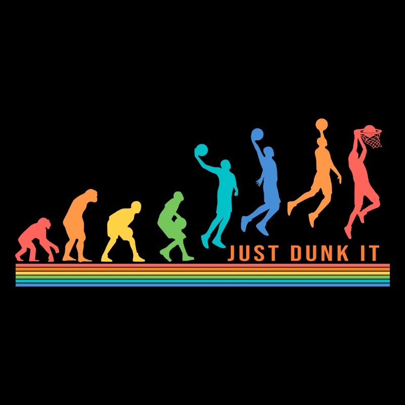 Basketballspieler Basketball Evolution