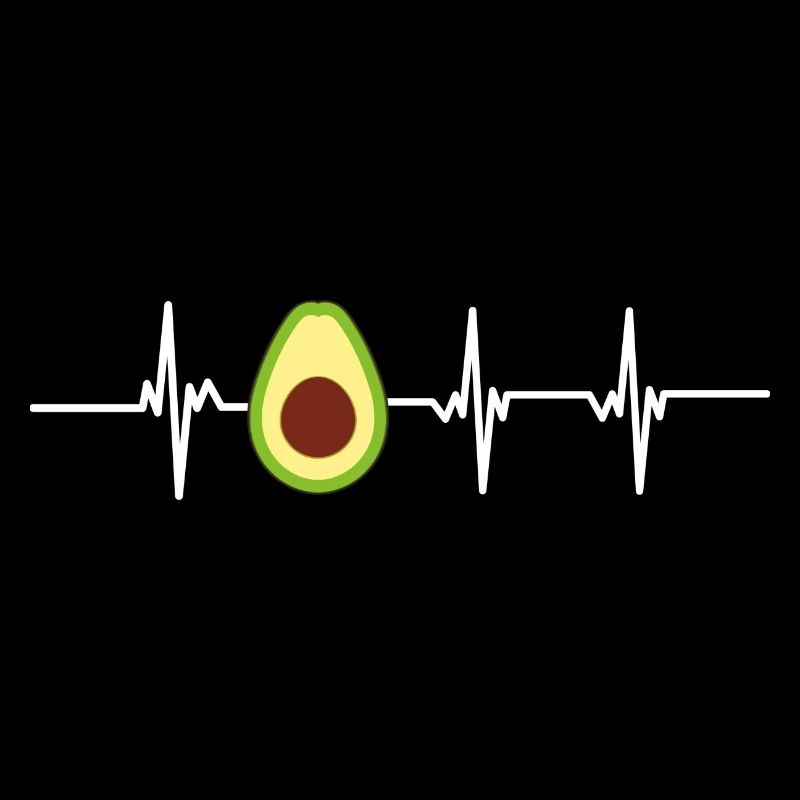 Avocado-Herzschlag